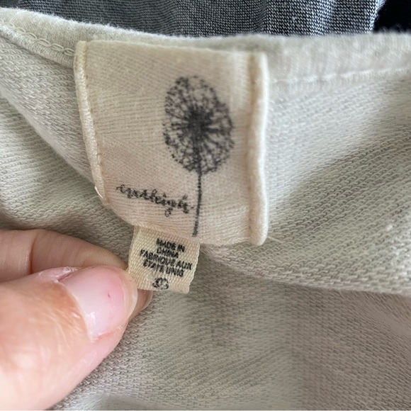 Anthropologie Everleigh Cream Cotton Summer Dress size S - Picture 2 of 8